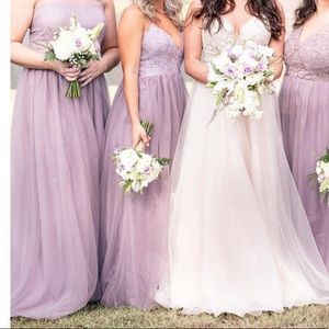 Elegant bridesmaid dress